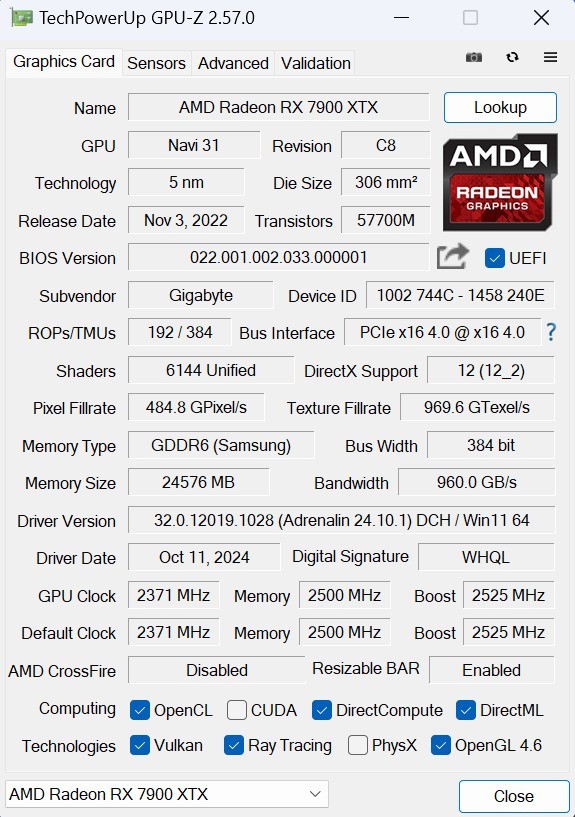 技嘉Radeon RX 7900XTX魔鹰显卡评测 3A平台4K百帧游戏发动机