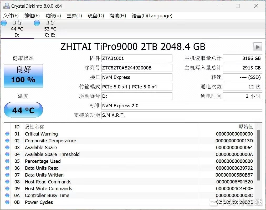 致态TiPro9000固态硬盘评测：“满血”PCIe5.0破局者