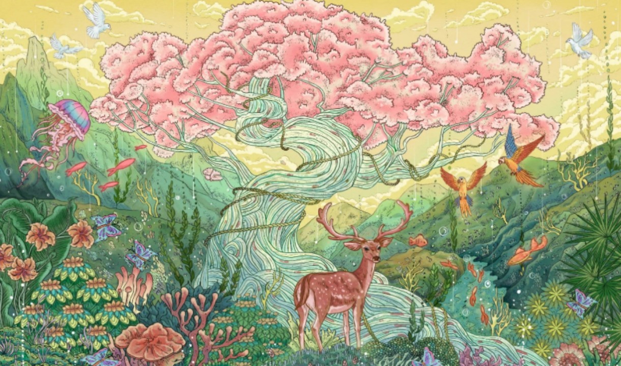 以科技为笔 华为天生会画线上数字艺术展让创作触手可及