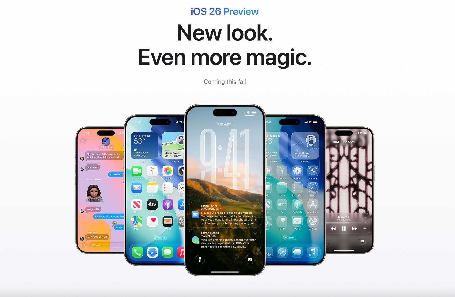 iOS 26快速上手 新UI，没AI