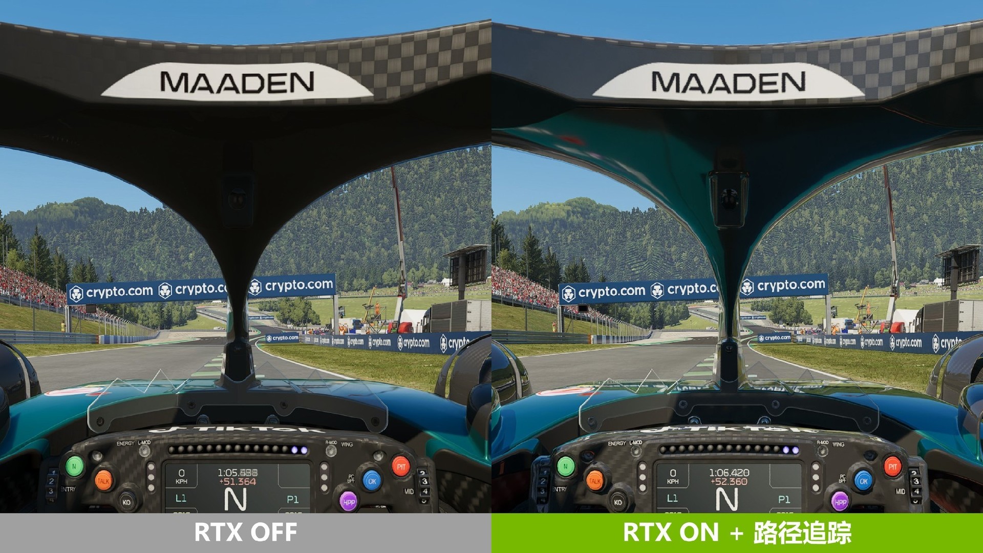 iGame RTX 5060实测《F1 25》 2K终极光追无压力！