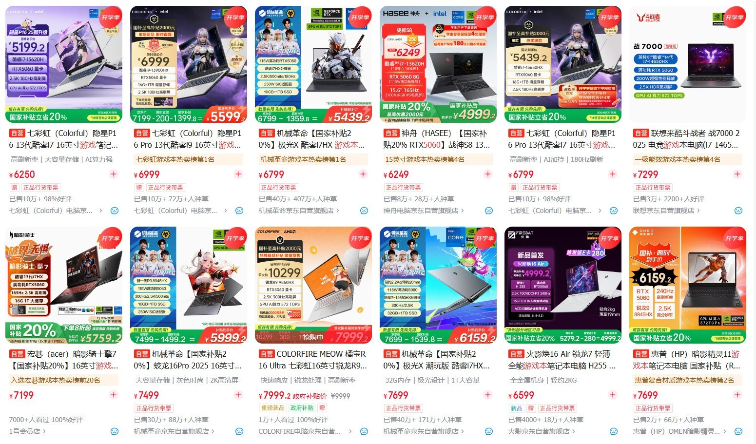 英特尔酷睿i7-13650HX评测 更适合入门级5060游戏本？