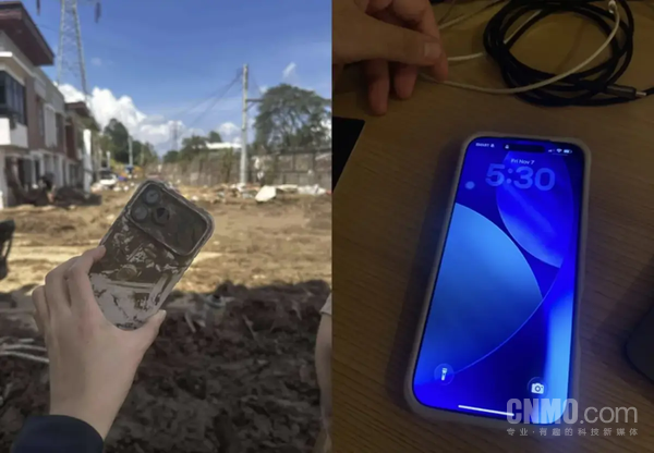 超耐造！iPhone 17 Pro Max埋入洪水中三天奇迹“生还”