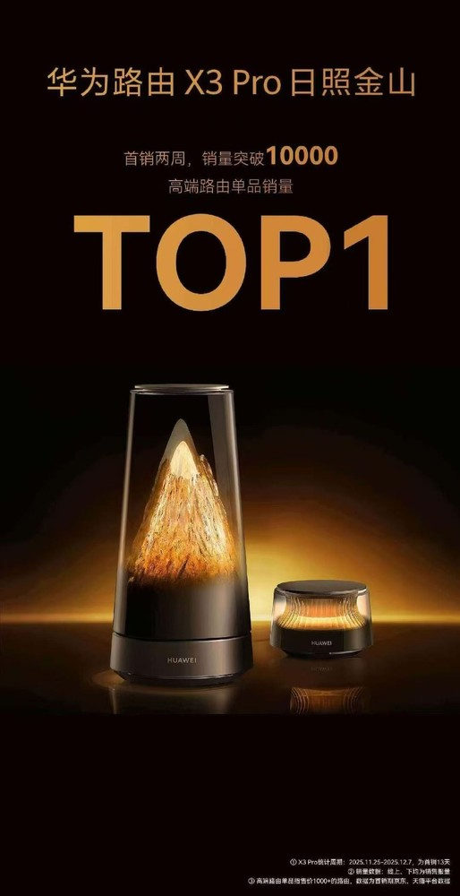 早报:三星三折叠今日上架 华为路由X3 Pro销量破万 早报:三星三折叠今日上架 华为路由X3 Pro销量破万