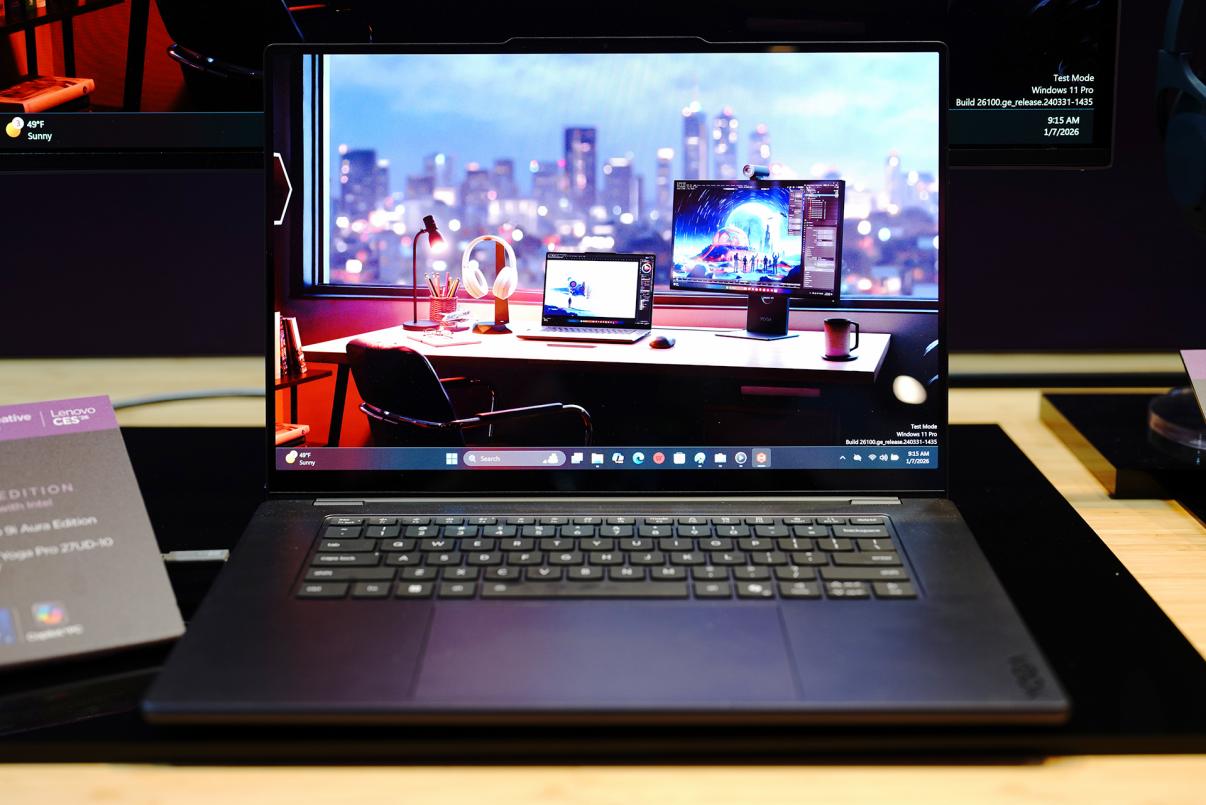 联想小新、YOGA系列新品亮相CES2026，诸多体验全面升级！