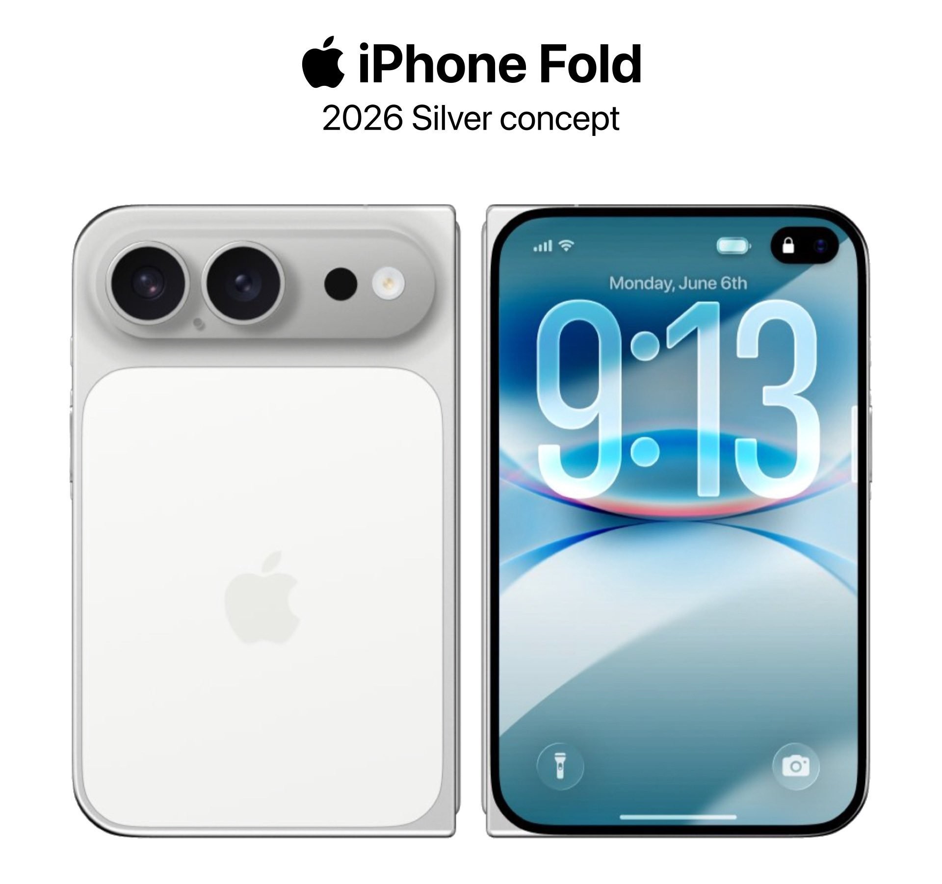 又丑又贵?iPhone大折叠屏将于9月发布