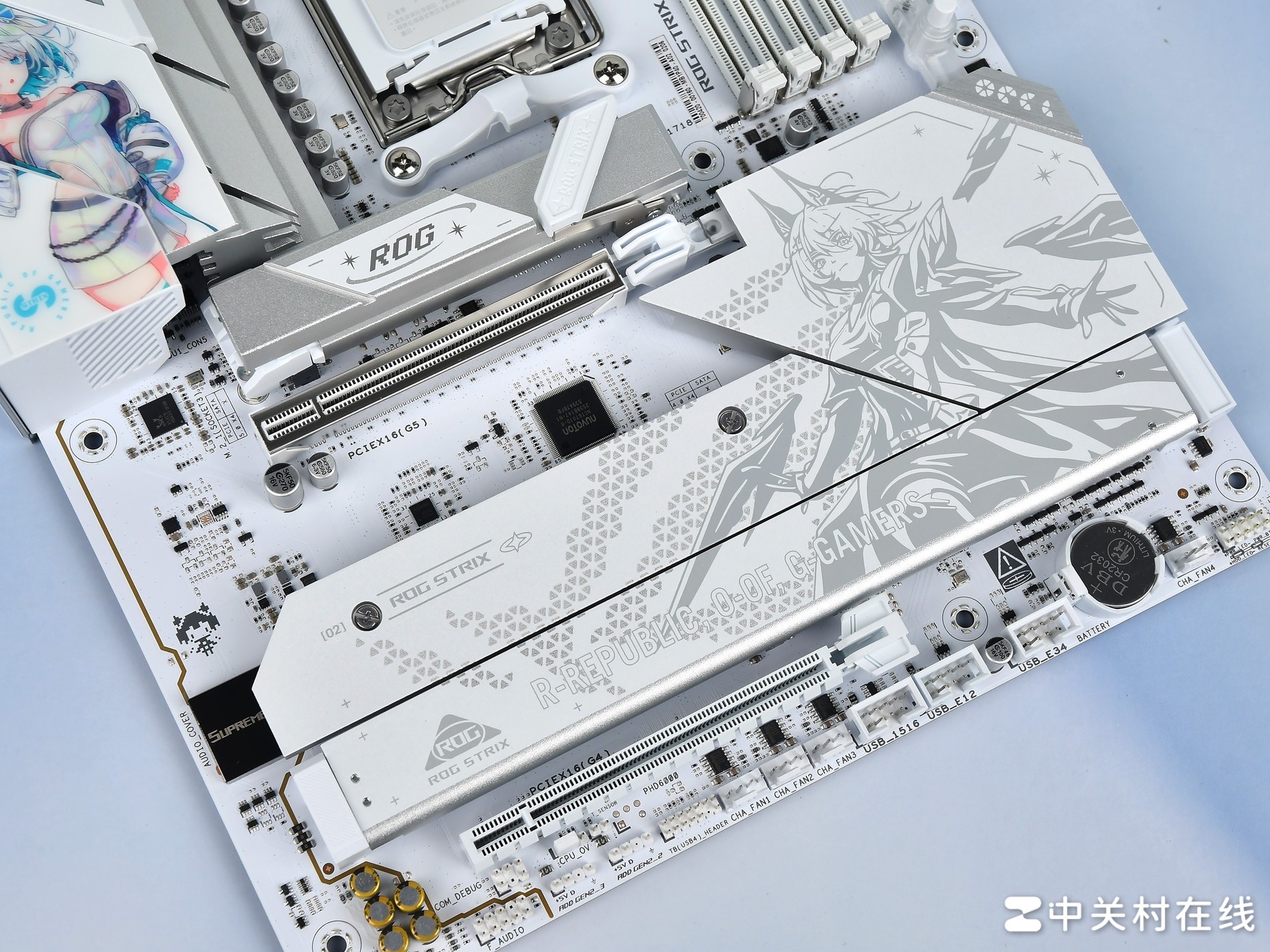华硕ROG B850吹雪S NEO评测 二次元白色主板还得看吹雪