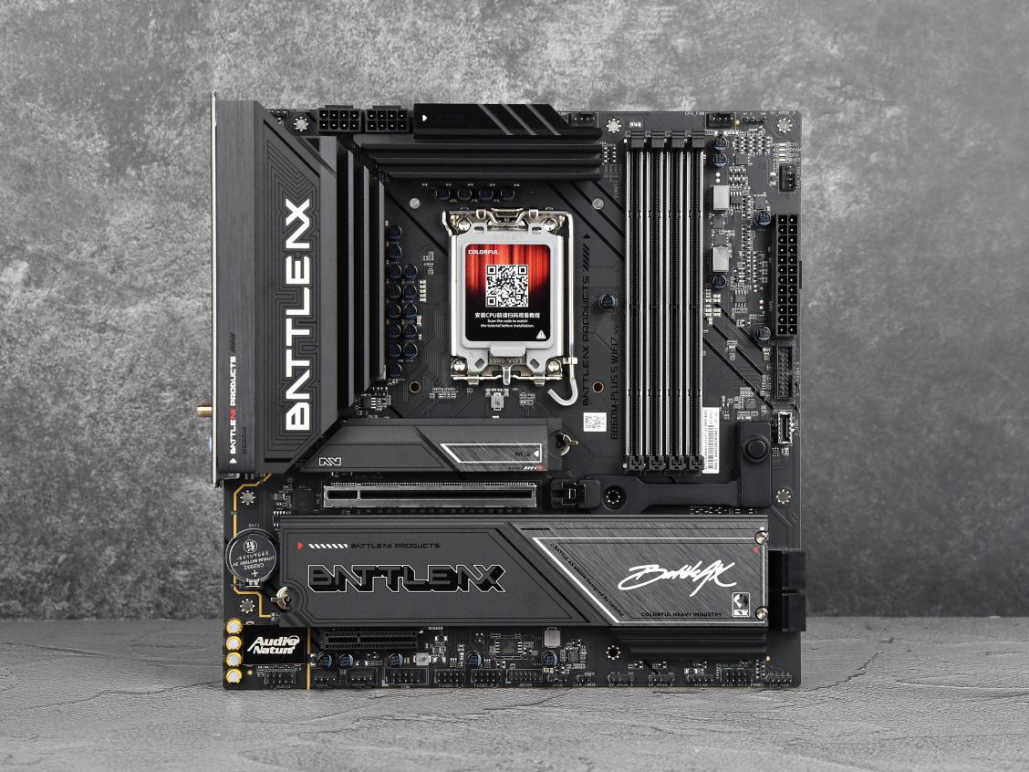 同级没它实惠，同价没它量大，七彩虹B860M PLUS S WIFI7 V20超级黑刃评测