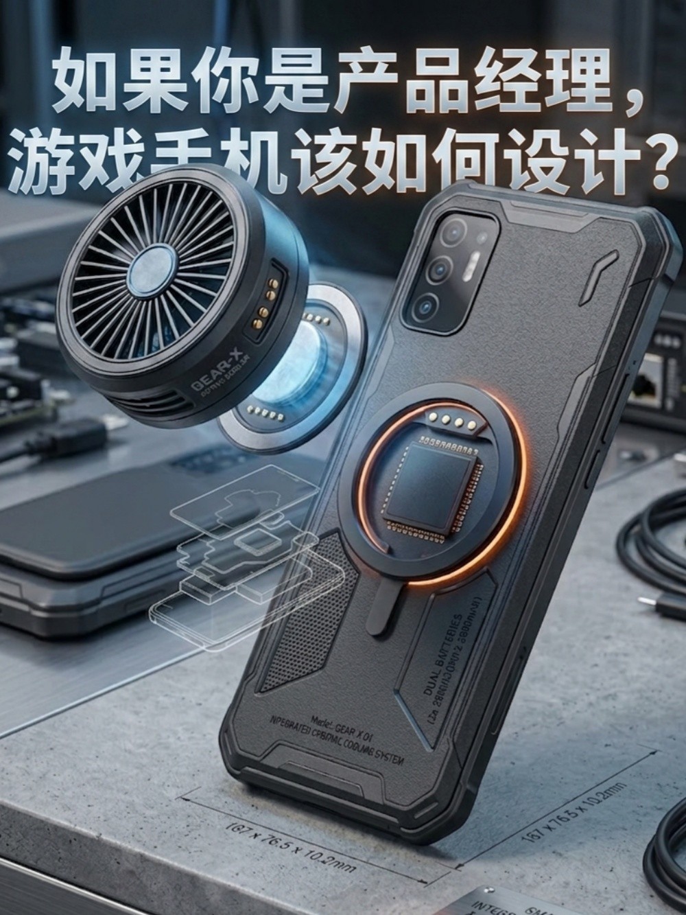 如果你是产品经理，游戏手机该如何设计？