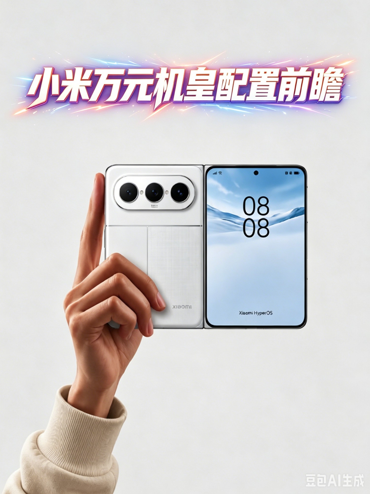小米万元机皇配置前瞻 Mix Fold 5 UI疑似提前曝光